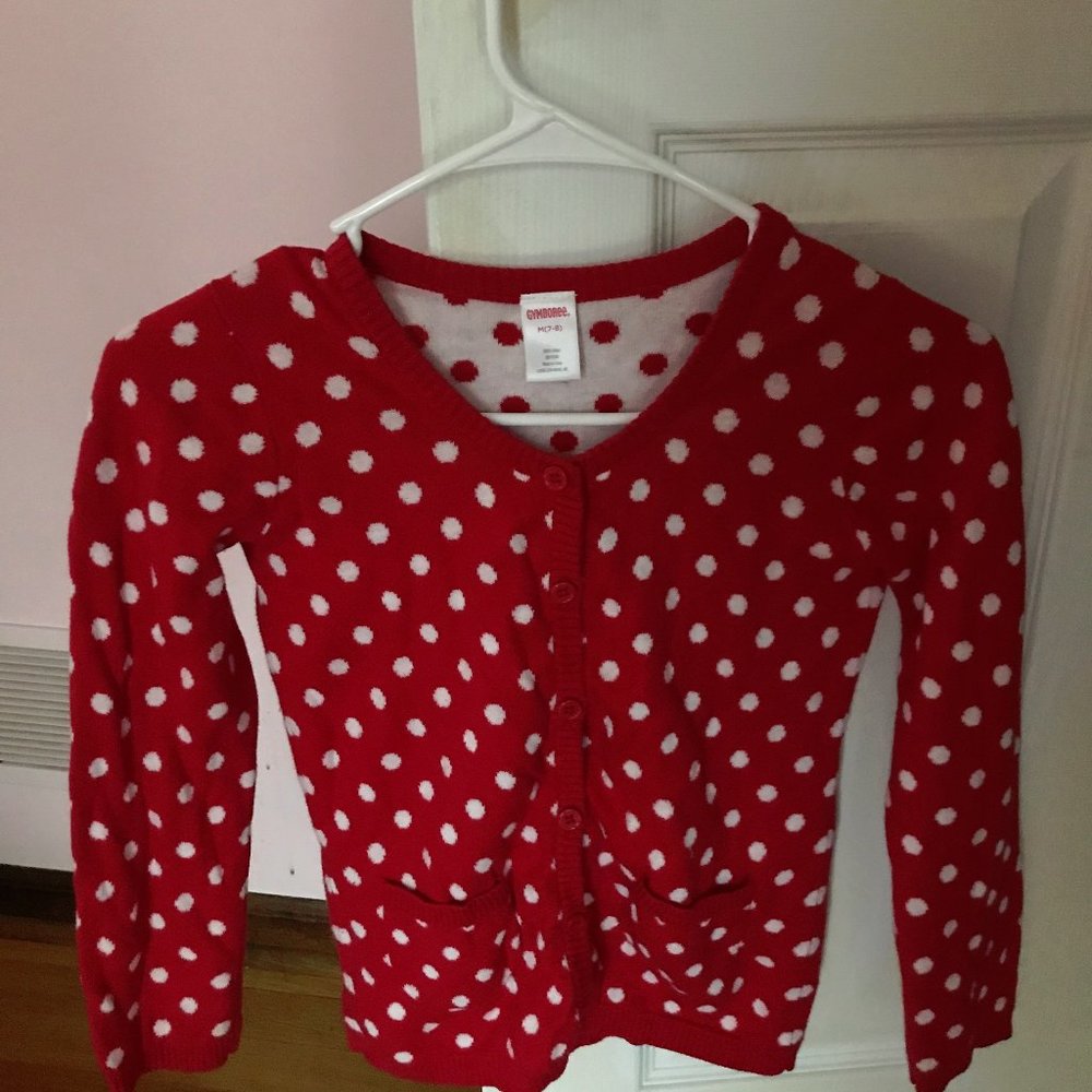 Kid Gembare red dot sweater